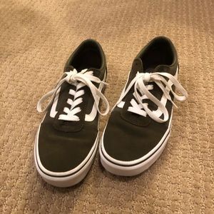 Olive Suede Old Skool Vans